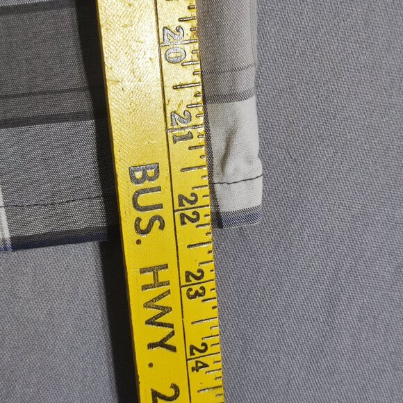 Dickies flat front lightweight shorts men's size 32 grey white chequered - Picture 12 of 13